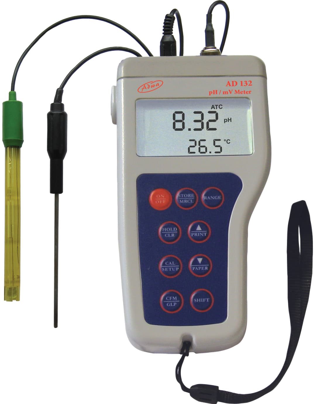 ADWA AD132 prenosný pH a ORP meter