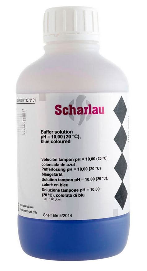 SCHARLAU pH 10,00 kalibračný pufor, 1 l
