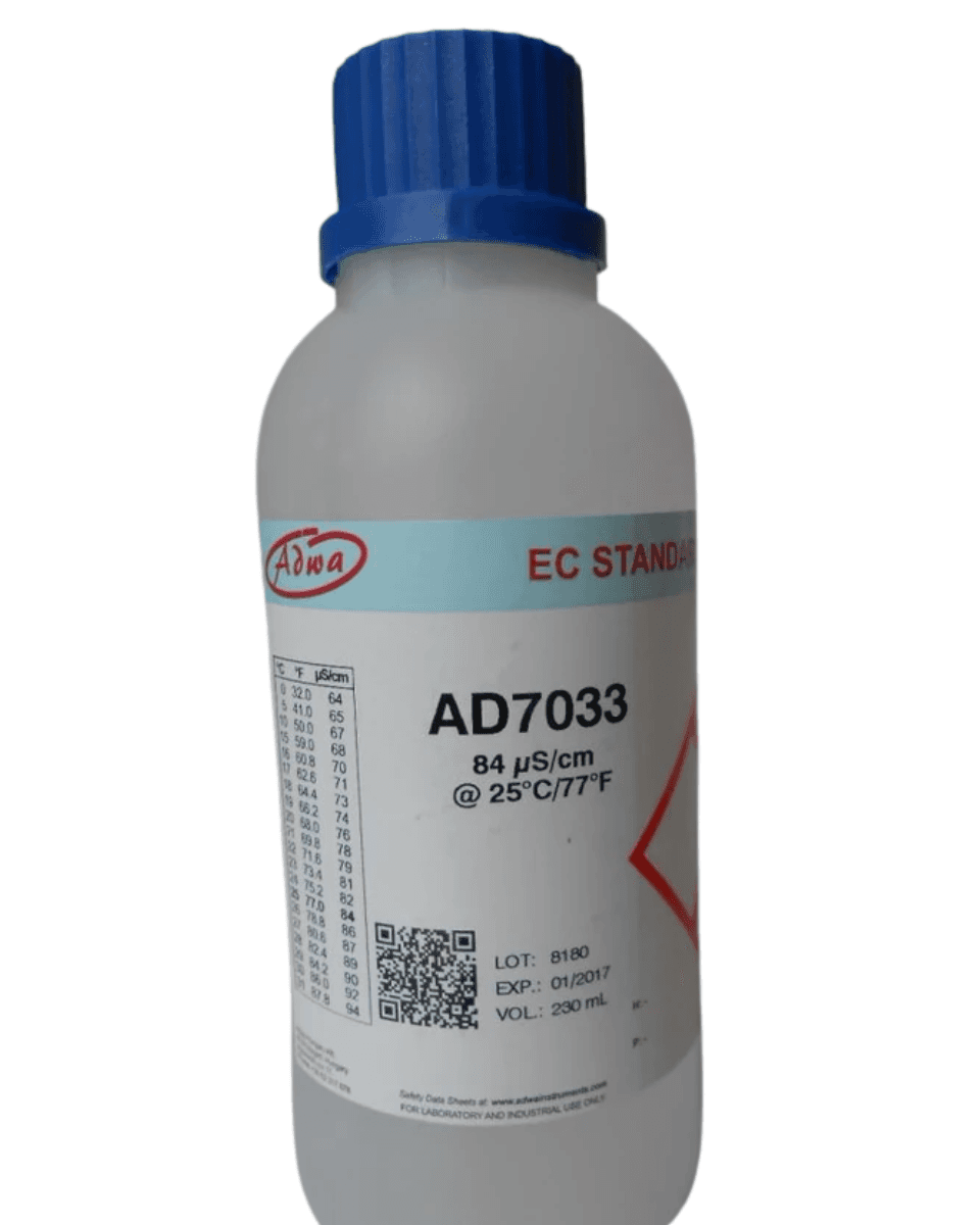 ADWA AD7033 kalibračný roztok vodivosti, 84 µS/cm, 230 ml