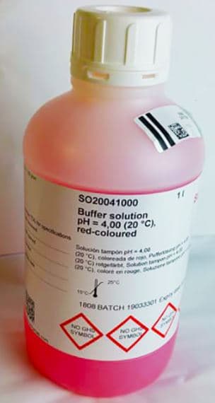 SCHARLAU pH 4,00 kalibračný pufor, 1 l