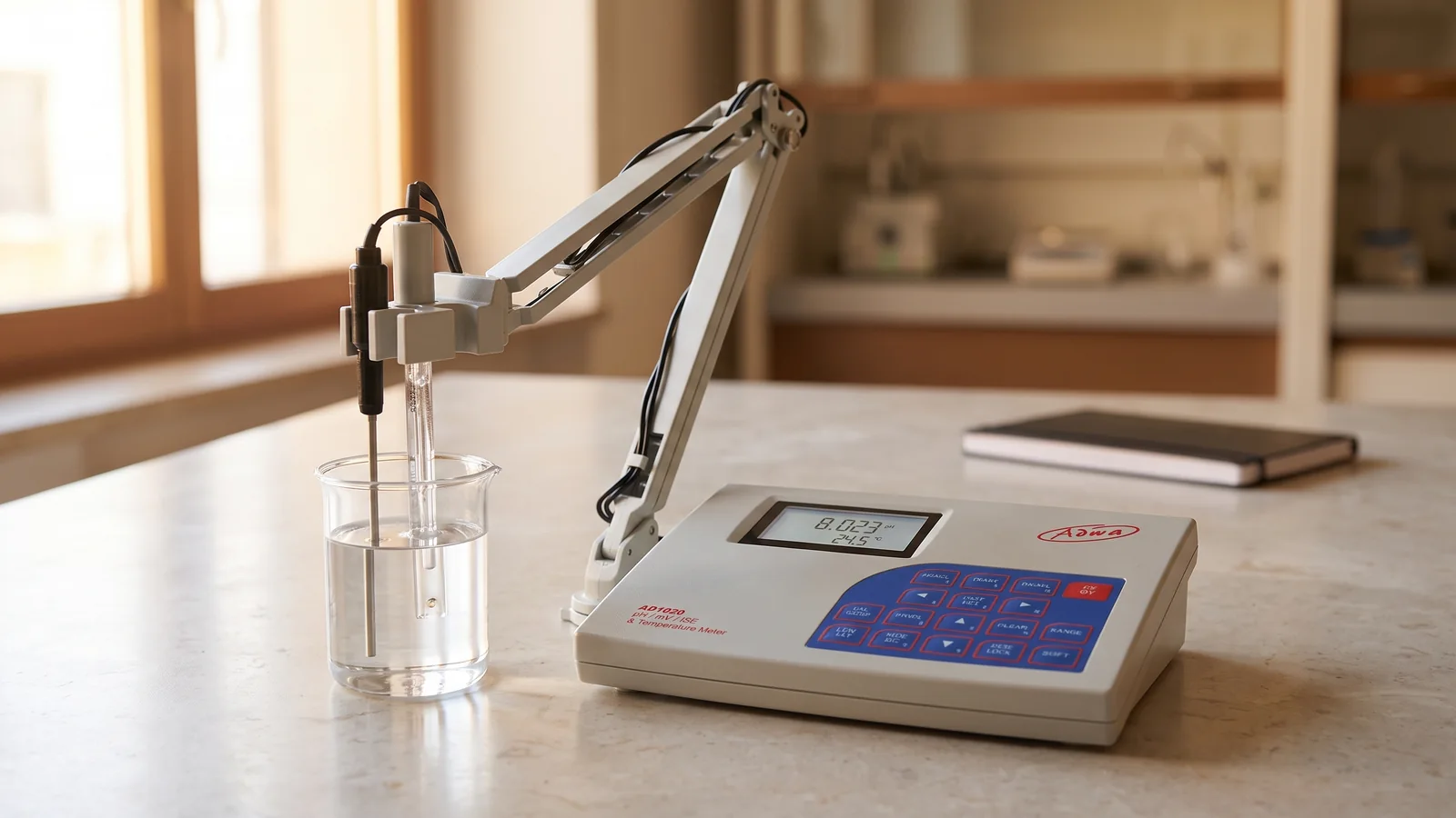 ADWA AD1020 laboratórny pH, ORP a ISE meter