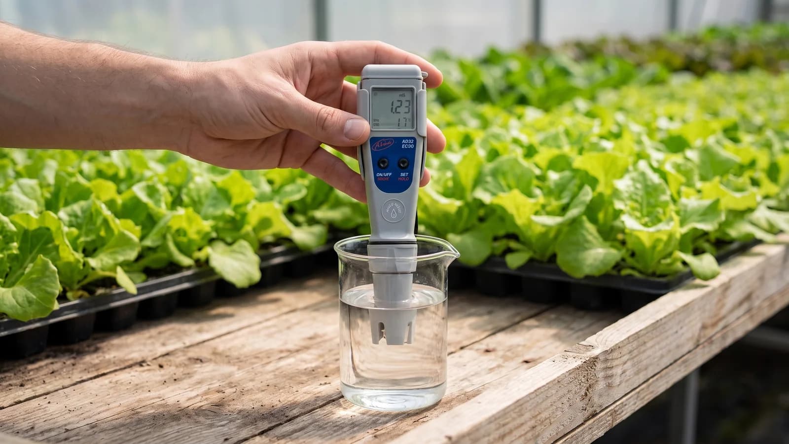ADWA AD32 EC/TDS meter pre živné roztoky