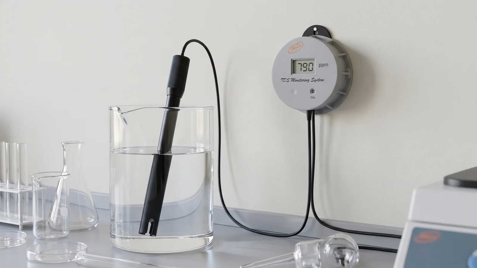 ADWA ECO407 monitor na kontinuálne meranie TDS